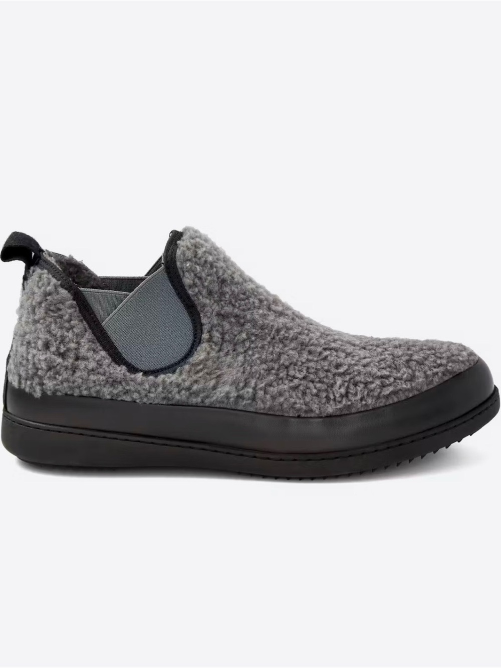Huckberry Greys Slippers Sherpa Fleece Slipper Boot Made in Portugal